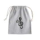 OBE クリエーションの音符な毎日おんぷちゃん とおんさん Mini Drawstring Bag