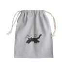 かわべしおん | イラストレーターのくろねこビュン Mini Drawstring Bag