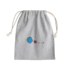 タカのハートくんとハートちゃん Mini Drawstring Bag