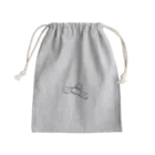 小湊 未希の絆創膏おふとん(モノクロ) Mini Drawstring Bag