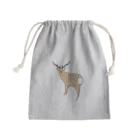 chîcaのエゾシカさん Mini Drawstring Bag