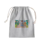 LIONの信仰的ショップの旅立ち Mini Drawstring Bag