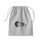 ゴトウミキのボーダー坊や（後悔） Mini Drawstring Bag