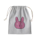 ウチウジンマンダラのヤバうさの顔 Mini Drawstring Bag