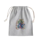 しろうめ庵ノSUZURIさんの青い不動明王さん Mini Drawstring Bag