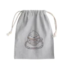 Mizutamariのふわわんクリイヌ Mini Drawstring Bag