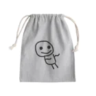 こびとしょっぷのこびと (ごきげん) Mini Drawstring Bag