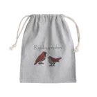 nonaの奄美の鳥アカヒゲ Mini Drawstring Bag