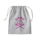 CAMPUNKのCAMP(ピンク) きんちゃく