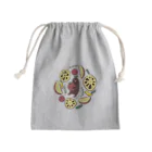 メバエマツモトのやさいのぐりる Mini Drawstring Bag