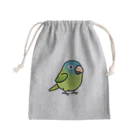 Cody the LovebirdのChubby Bird トガリオインコ Mini Drawstring Bag