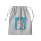 くーまんの部屋🐻のマッスル白熊💪 Mini Drawstring Bag