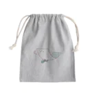 鈴の運動するもめん Mini Drawstring Bag