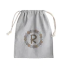 meli19のイニシャル R (セピアカラー) Mini Drawstring Bag