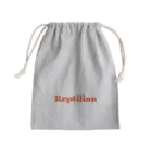 アメリカンベース のReptilian　ヒト型爬虫類　グッズ Mini Drawstring Bag