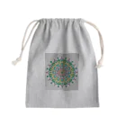 アトリエ　ＳＵＰＵのマンダラGREEN Mini Drawstring Bag