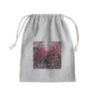 Lost'knotの紅イ花嫁 Mini Drawstring Bag