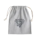 レッドムーンのドクロ様 Mini Drawstring Bag