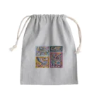 IZANAMI by Akane Yabushitaのメキシコのアレブリヘス（ナチュラル） Mini Drawstring Bag