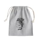 BLACK卍EMPEROR SHOPのエンペラー・ドラゴンデザイン Mini Drawstring Bag