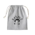 zigoku no animalの地獄のパンダ Mini Drawstring Bag