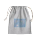 ぎゃらりー☆紫桜の空と飛行機雲 Mini Drawstring Bag