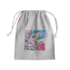 WataMayuroom☆のメルちゃんと白猫ぽんち Mini Drawstring Bag