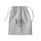 うきうっきースタンプのはげちょびんちゃん Mini Drawstring Bag