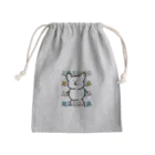 ゆるかわなやつらのめっちゃわらういきもの Mini Drawstring Bag