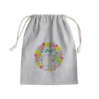 まるちの花輪ロボット Mini Drawstring Bag