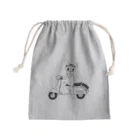 かっきーJapanのうたんのスクーター Mini Drawstring Bag