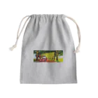 Danke Shoot Coffeeのドナ・ドナ・ドーナー孔子を乗せて２ Mini Drawstring Bag