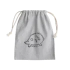 ジャラシウスのハリネズミ（横） Mini Drawstring Bag