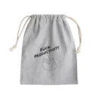 ぱの#fuckproductivity Mini Drawstring Bag