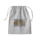 涼しい夏。のスタッフの描く牛たち Mini Drawstring Bag