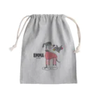 Houndy's supply イタグレ服【ハウンディーズ】のEMMAちゃん専用 Mini Drawstring Bag