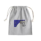 ダイナマイト87ねこ大商会のクーラーから宇宙に旅立つねこです Mini Drawstring Bag