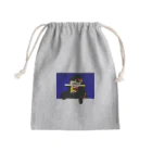 Danke Shoot Coffeeのちくわを咥える女性 Mini Drawstring Bag