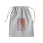 みつまめこshopのCut the wind. Mini Drawstring Bag