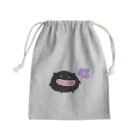 ダイナマイト87ねこ大商会の近所のくろちゃん Mini Drawstring Bag