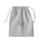 本日も晴天なりの黒唄 Mini Drawstring Bag