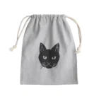 渡邊野乃香のお店の黒猫ジジ Mini Drawstring Bag