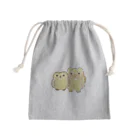 mugiの2羽のふくろうさん Mini Drawstring Bag