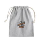 相乗効果 閑歳のおはごじゃショップのMESHI-UMAI(バゲット3兄弟) Mini Drawstring Bag