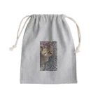 tamanoiの八幡のニャンコ Mini Drawstring Bag