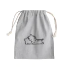 yoyoyonのダラダラとらたろう Mini Drawstring Bag