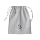 ゲンのかくかくペンギン Mini Drawstring Bag