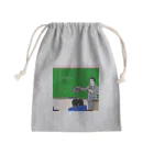 森本大百科の指し棒を節約する教師 Mini Drawstring Bag