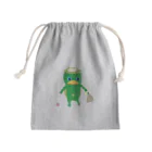 おばけ商店のおばけ巾着＜河童の巾着にはきゅうりが入っている＞ Mini Drawstring Bag