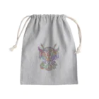 E.O.F Factoryの<EYES OF THE FIRE> - Buffalo Mini Drawstring Bag